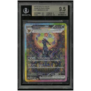 Umbreon ex (161/131) BGS 9.5 Prismatic Evolutions SIR ENGLISH | Make An Offer!